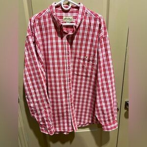 NWOT Eddie Bauer Plaid Button Down SZ XXL
